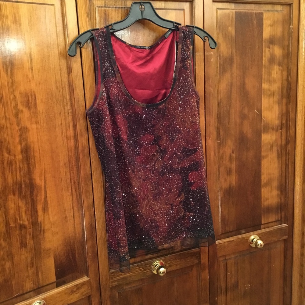Woman’s sleeveless blouse